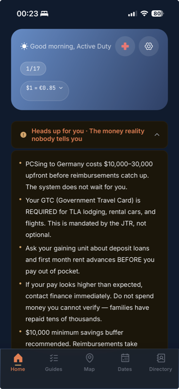 Boris financial reality card showing $10,000 to $30,000 upfront PCS costs